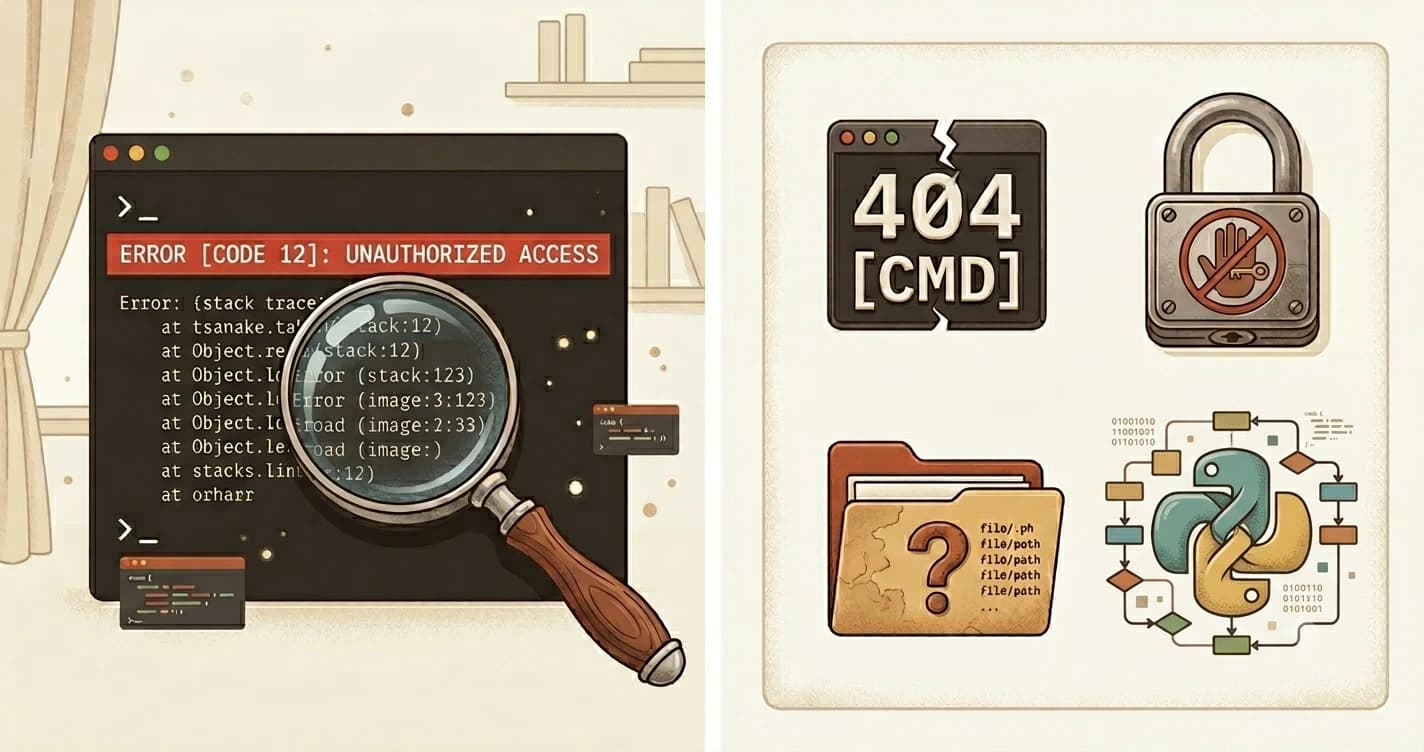 How to Read Terminal Error Messages for Beginners
