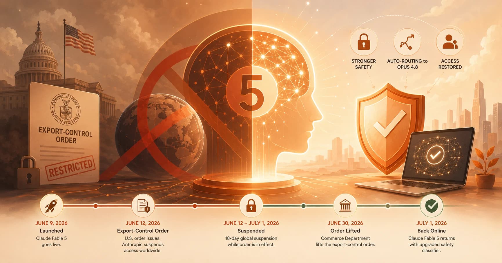 Why Was Claude Fable 5 Banned? The Export-Control Story